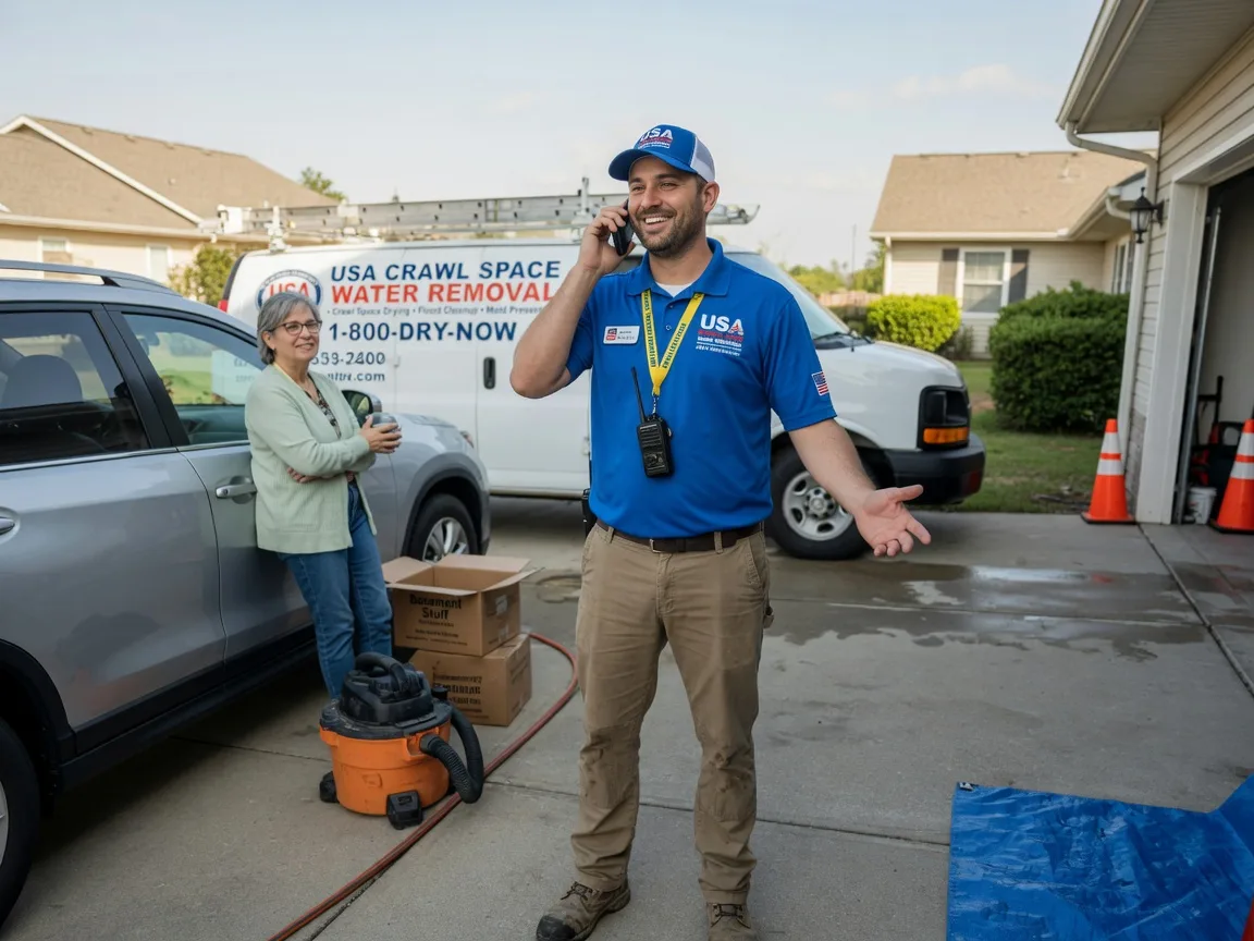 Crawl Space Water Removal Huffman, TX FAQs